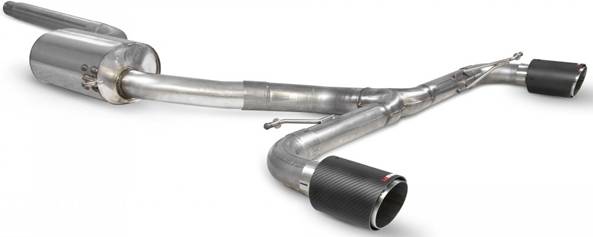 Scorpion Resonated 3 Predator Cat Back Exhaust System