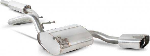 Scorpion Resonated 2 Inch Cat Back Exhaust System