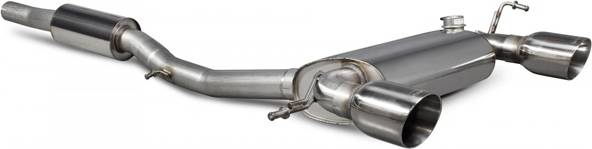 Scorpion Resonated 2.75 Cat Back Exhaust System