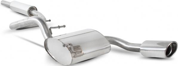 Scorpion Resonated 2 Inch Cat Back Exhaust System