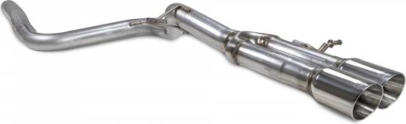 Scorpion Non-Resonated 2.75 Predator GPF Back Exhaust System