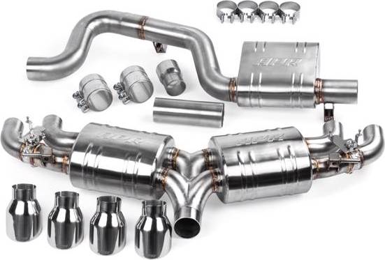 Cat back exhaust system APR Cbk0021 Cat-Back Exhaust System