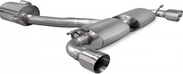 Scorpion Resonated 3 Cat Back Exhaust System