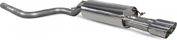 Scorpion Non-Resonated 2.75 Inch GPF Back Exhaust System