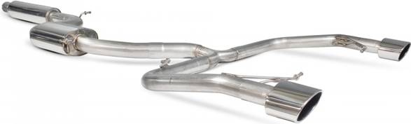 Scorpion Resonated 3 Cat Back Exhaust System