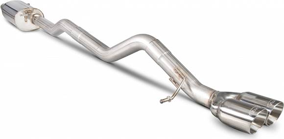 Scorpion Resonated 2.75 Cat DPF Back Exhaust System
