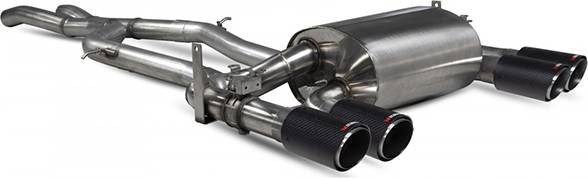 Scorpion Non-Resonated 2.75 Cat Back Exhaust System