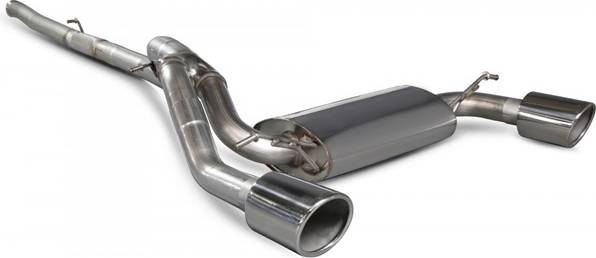 Scorpion Non-Resonated 3 Cat Back Exhaust System