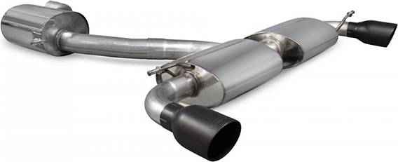 Scorpion Resonated 3 Cat Back Exhaust System