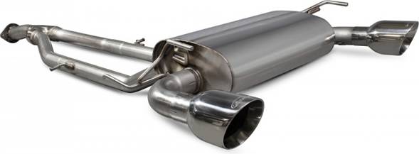 Scorpion Non-Resonated 2.5 Half Exhaust System