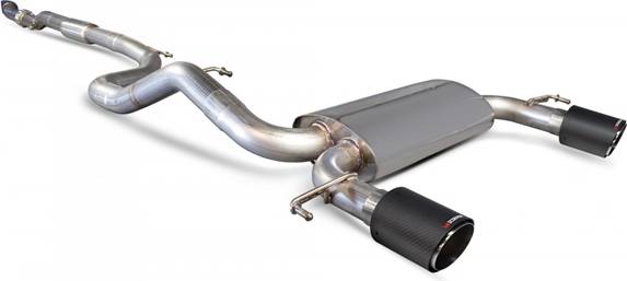 Scorpion Resonated 3 Cat Back Exhaust System