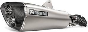Akrapovic Muffler Titanium R1250 Rt Ref:s-b12so21-halagt Silver