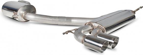 Scorpion Resonated 3 Cat Back Exhaust System