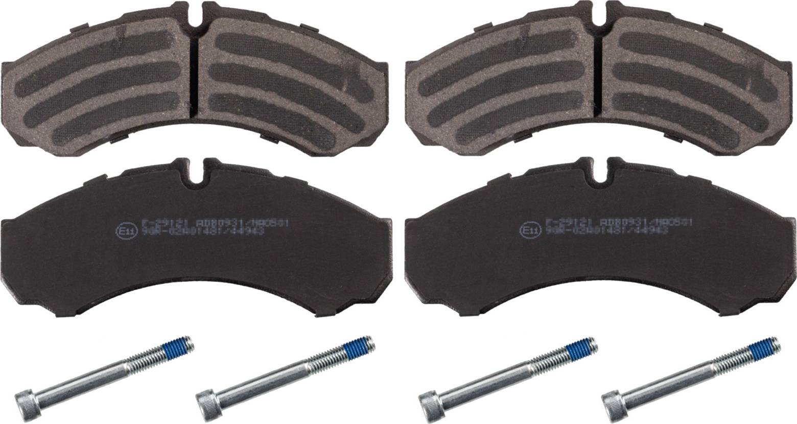 FEBI BILSTEIN Brake Pad Set Rear Axle
