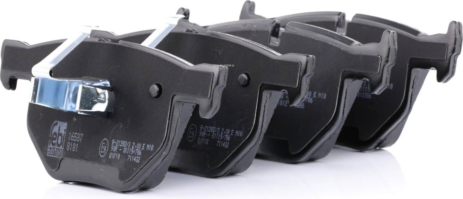 FEBI BILSTEIN Brake Pad Set Rear Axle
