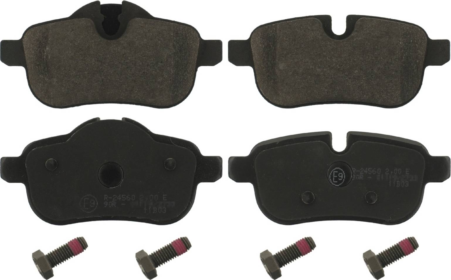 FEBI BILSTEIN Brake Pad Set 16785 Rear Axle