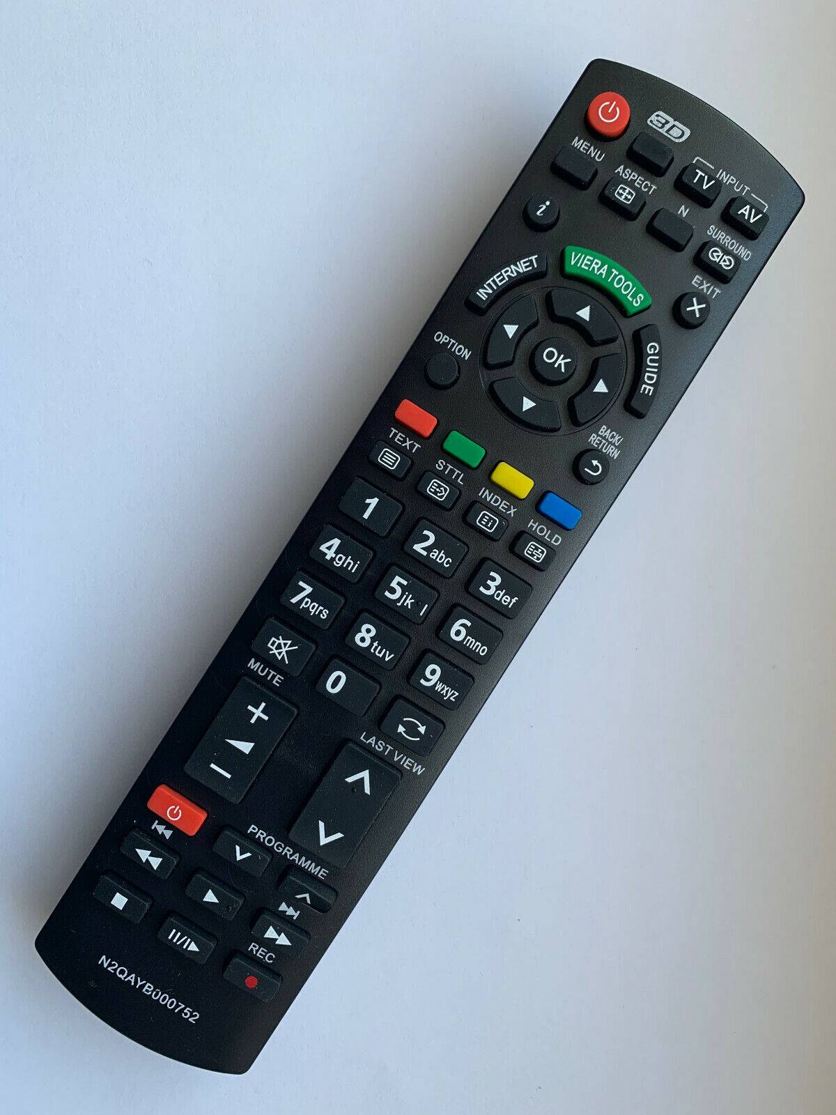 Panasonic Telecomando Ricambio Azurano N2QAYB000752