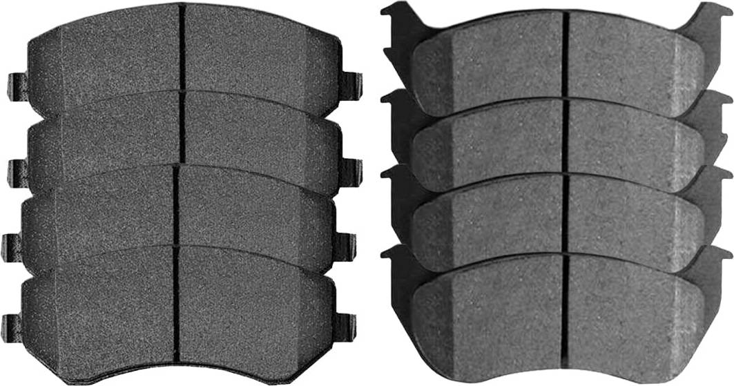 Brake pads Auto Shack AutoShack SCD856A-981 Front and Rear Ceramic Brake Pads