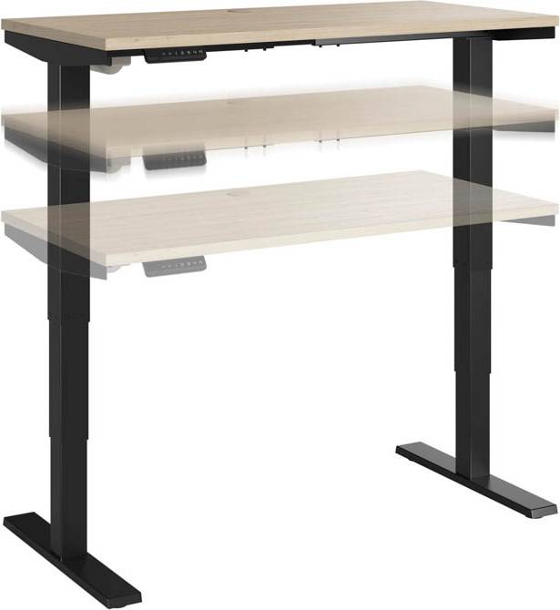 Wood adjustable standing desk Bush Business Move Writing Desk