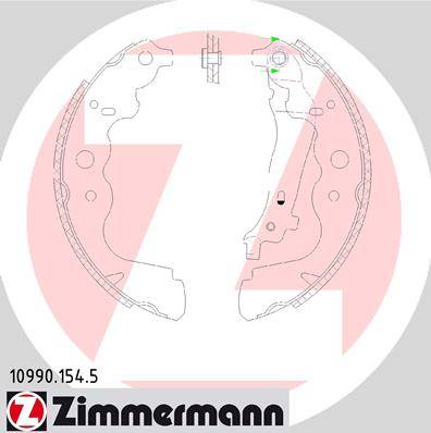 Zimmermann Brake Shoe Set