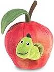 Hand Puppet Worm In Apple