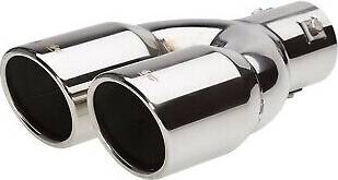 Simoni Racing TRX/18 avgassystem Double Rounded, Inox