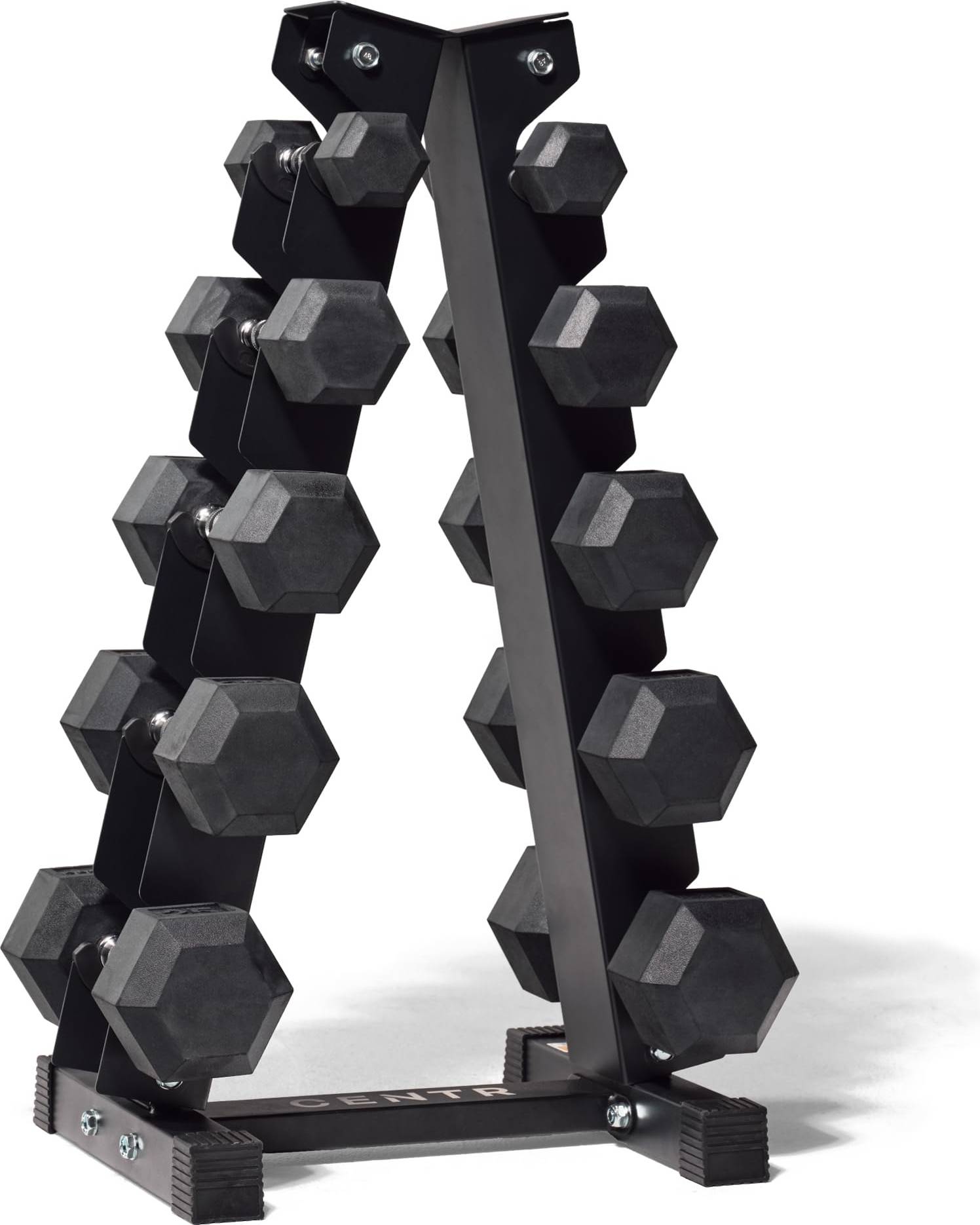 Weight set with rack CENTR Dumbbell Set with Rack 150Lb