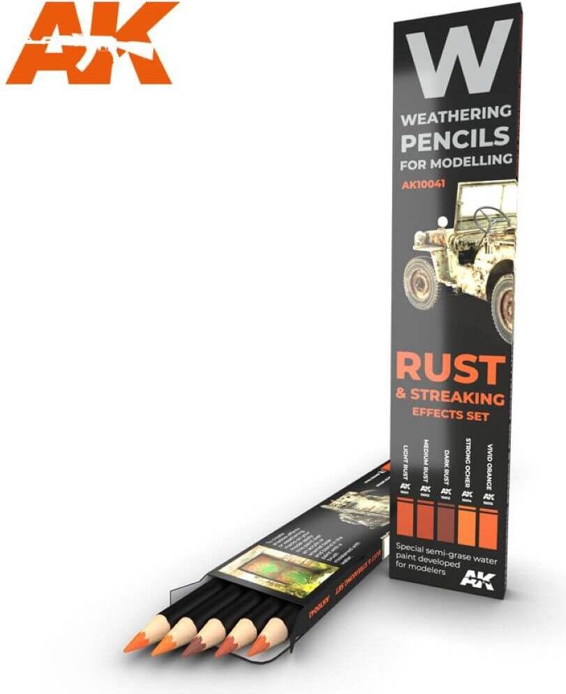 AK Interactive Rust Streaking Effects Set