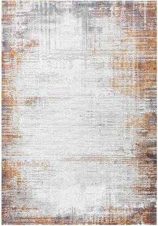 Alora Decor Rizzy Polypropylene/Polyester Modern 5 White