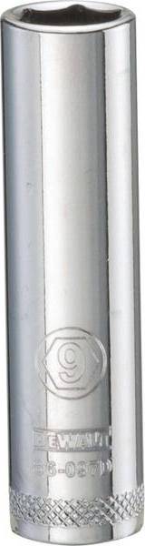 Stanley Tools Metric Deep Socket 6-Point 1/4 In Drive 9mm Socket Bit
