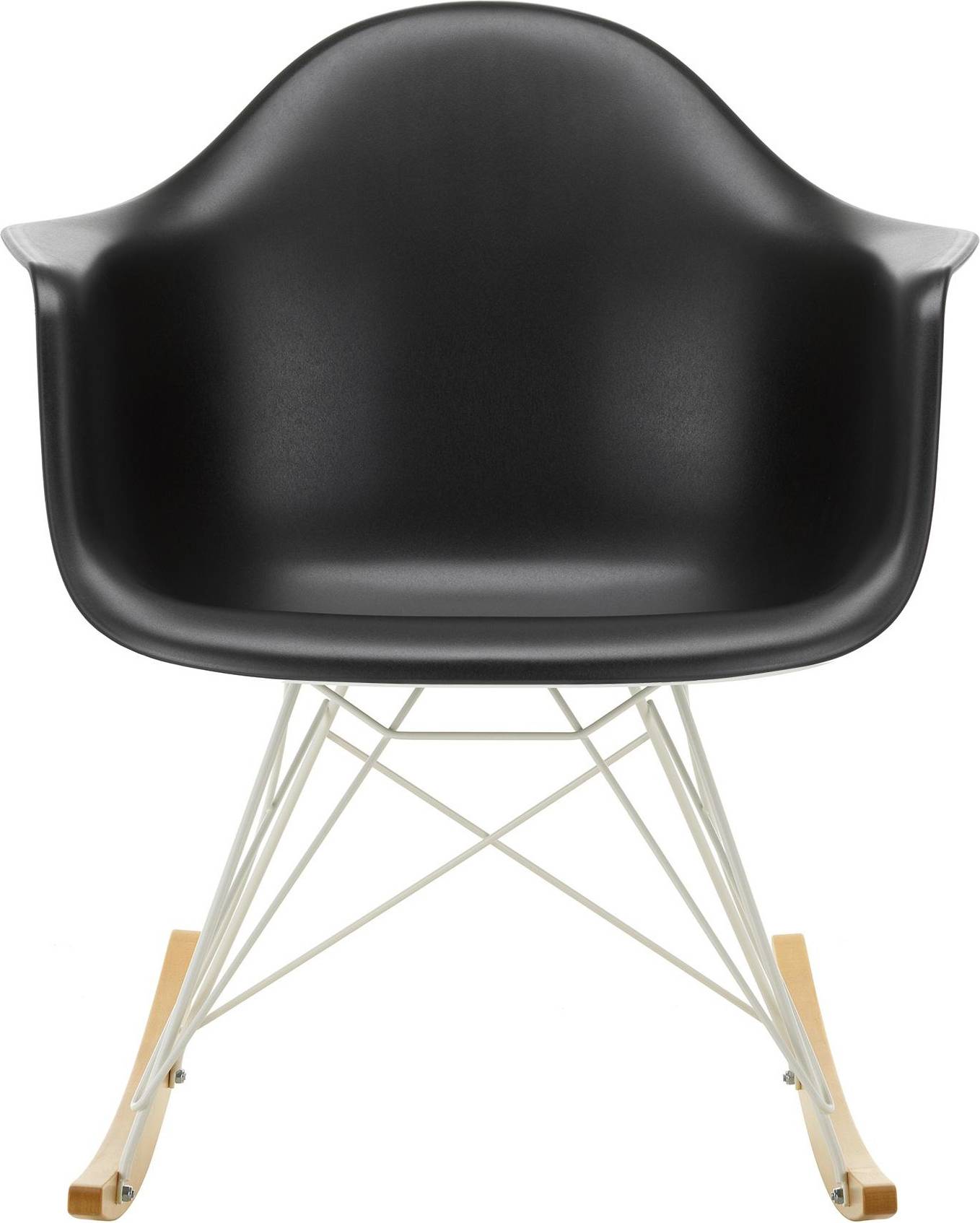 Vitra Eames Plastic RAR RE White Base Rocking Chair