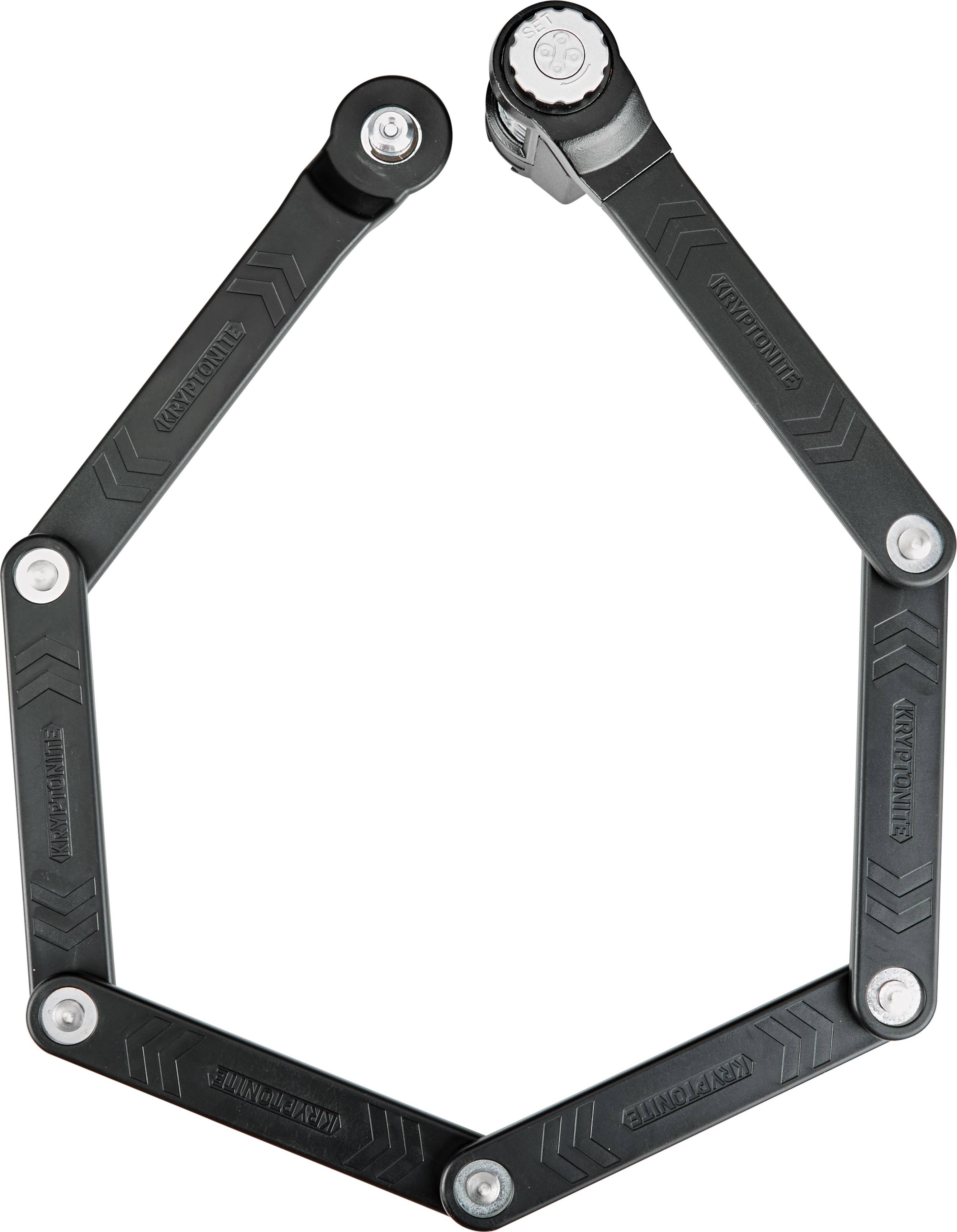 Foldable code lock Noir