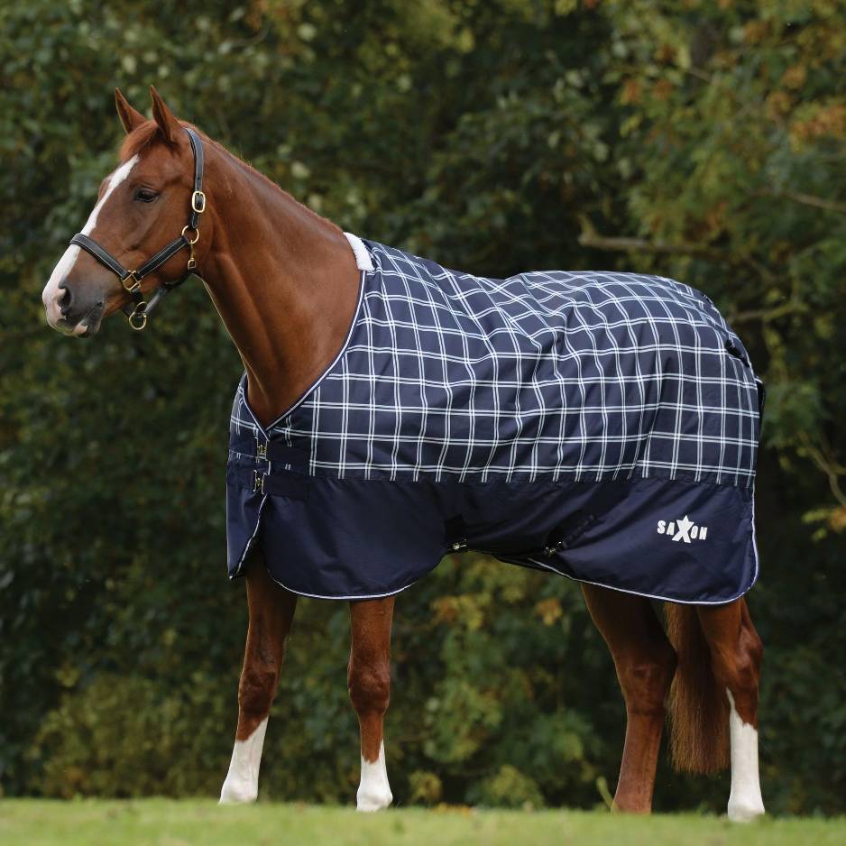 Defiant 600D Lite Standard Neck Rug Navy Plaid