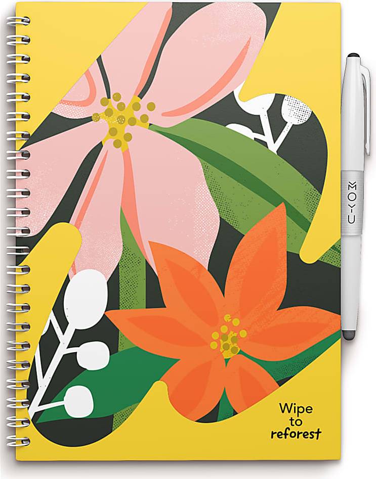Erasable Notebook Flower Vibes