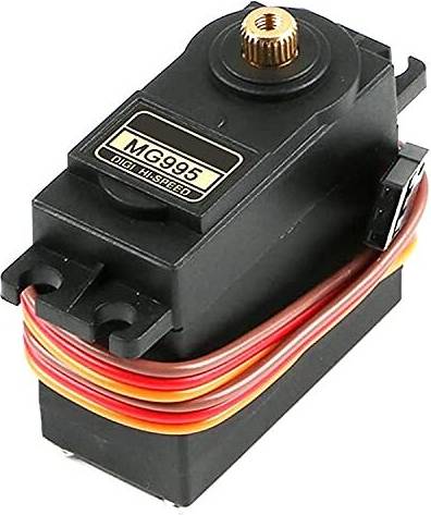 Micro Servo Motor Kit MG995 55g 90 for RC Drone/Car/Airplane/Helicopter/Vehicles/Robots/Compatible with Arduino Projects and Raspberry Pi Incl