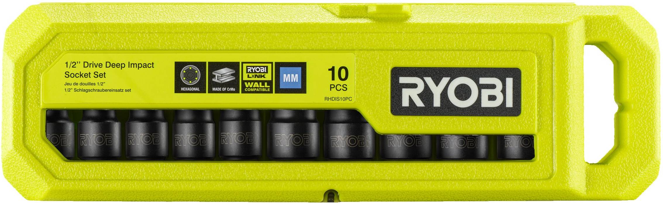 Ryobi Deep Impact Socket Set Socket Bit