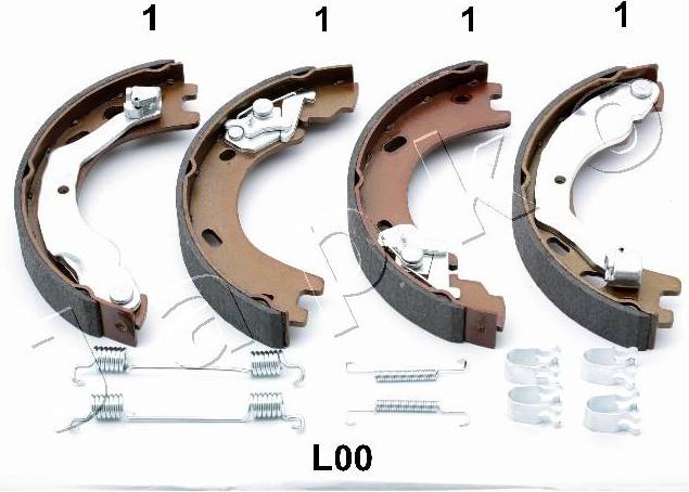 Japko 55L00 Handbrake Shoes Rear Axle