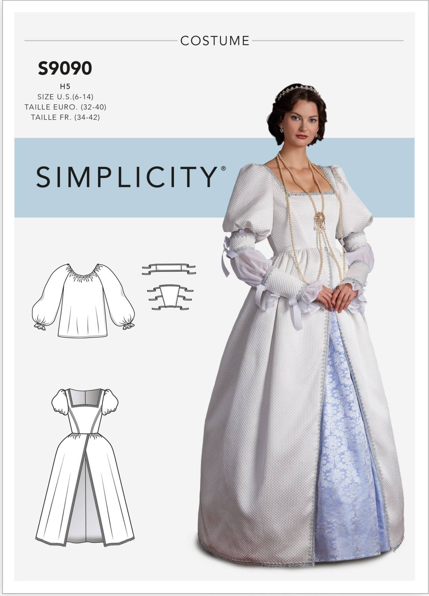 Simplicity Paper Sewing Pattern 9090