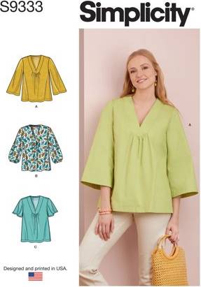Simplicity Paper Sewing Pattern 9333