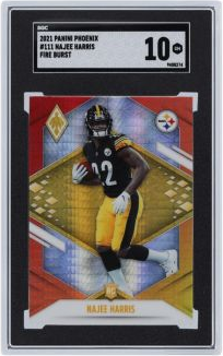 Najee Harris Pittsburgh Steelers 2021 Rookie Card