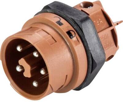 Wieland Rund Kontakt Infälld RST MINI 5 Poler