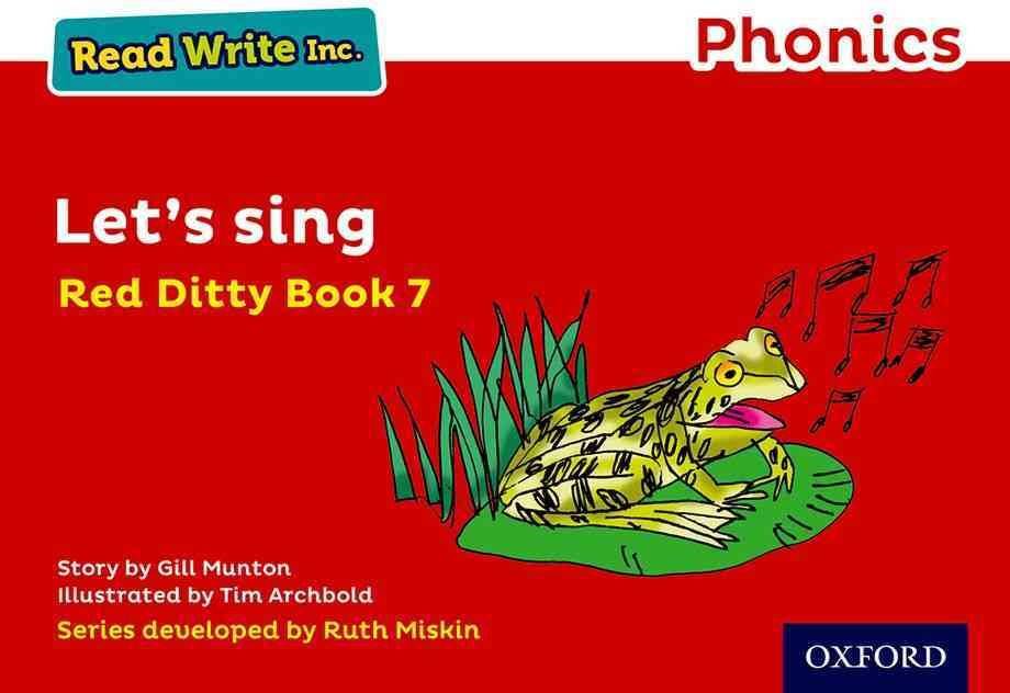 Lets sing Read Write Inc. Phonics: Let's Sing Red D.