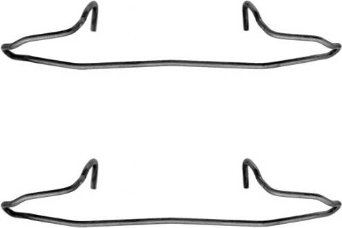 Car brake pads and disc Bosch Accessory Kit Disc Brake Pads