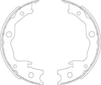 KAVO PARTS Remschoenen Set KBS-7403