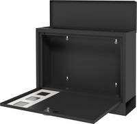 Homcom Wall Mounted Letterbox Weatherproof Post Box