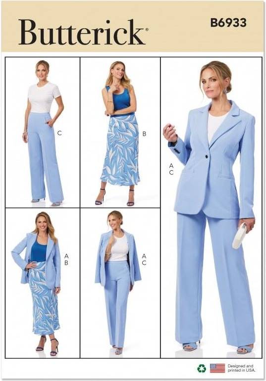 Buttericks Butterick Paper Sewing Pattern 6933