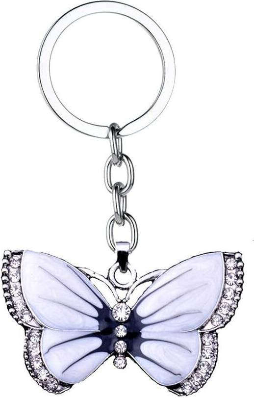 Ifsecond Butterfly Keychain Key Ring Charm Car Bag Wallet Craft Key