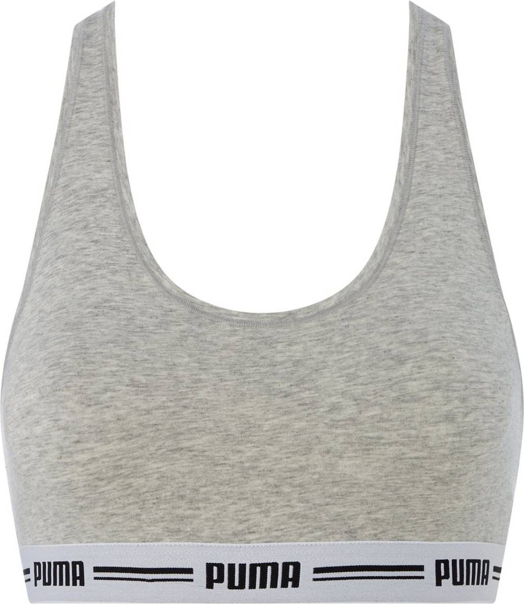 Puma Iconic Racer Back Top Grey