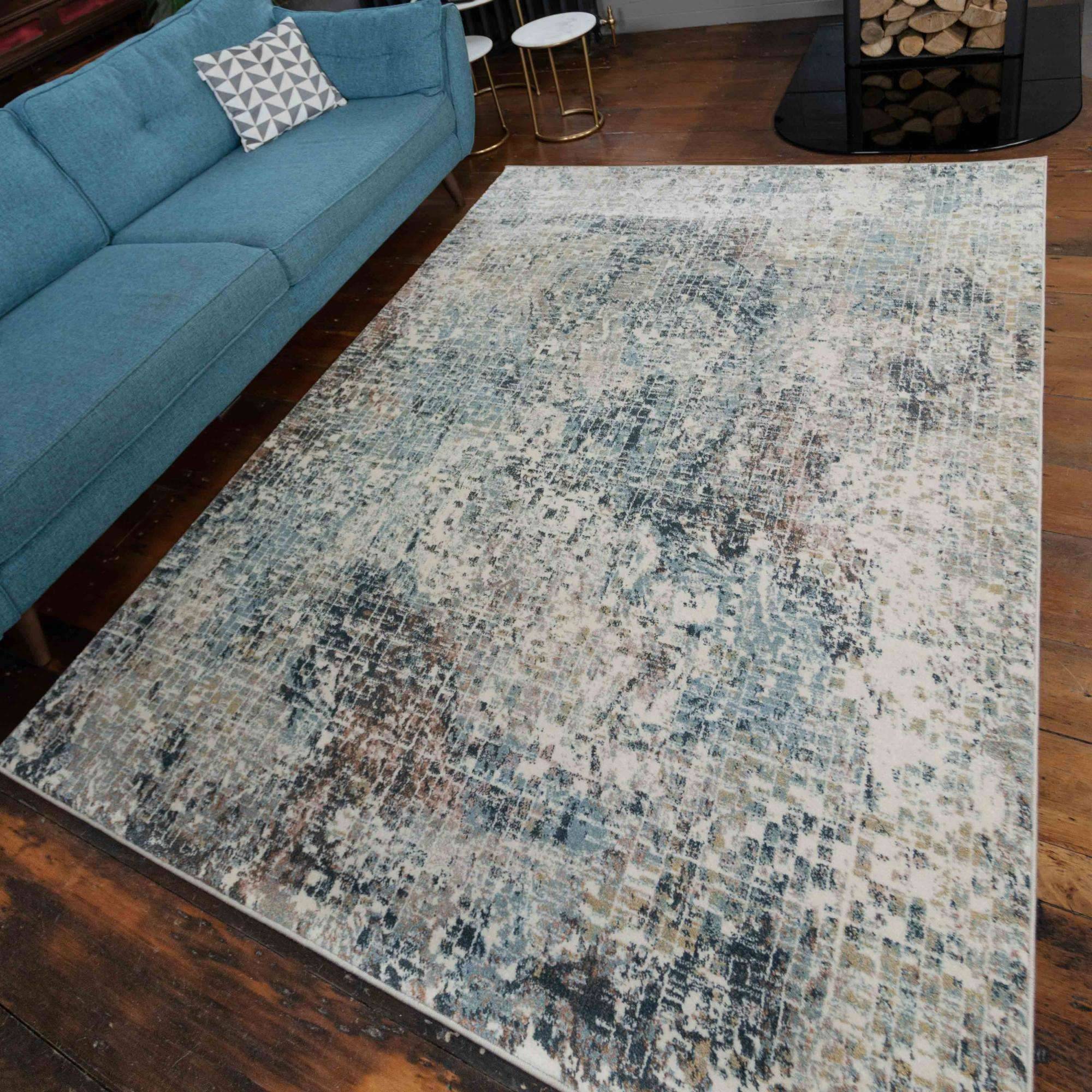 Soft Modern Distressed Abstract