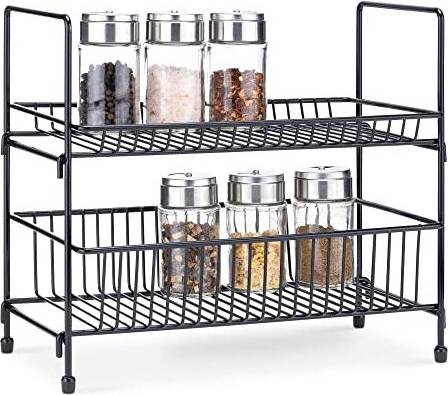 Navaris 2-Tier Spice Rack